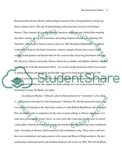 The Goal of Radical Reconstruction in America