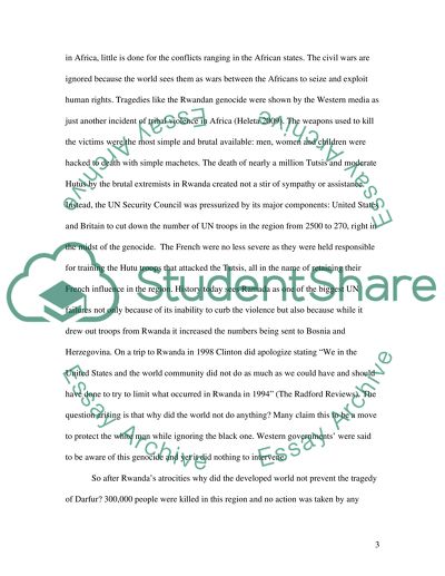 Why Does the World Ignore Africa