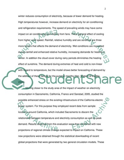 Increase in Temperature