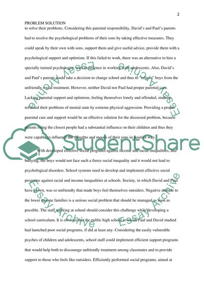 The Psychological Problems of Teenagers