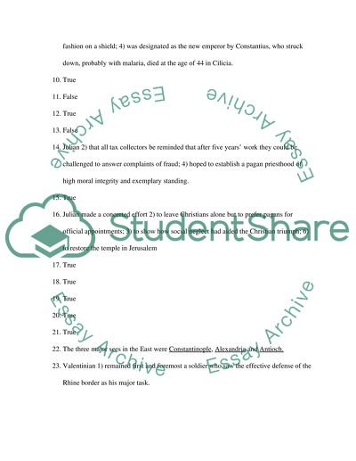History of Christian Thought in Questions