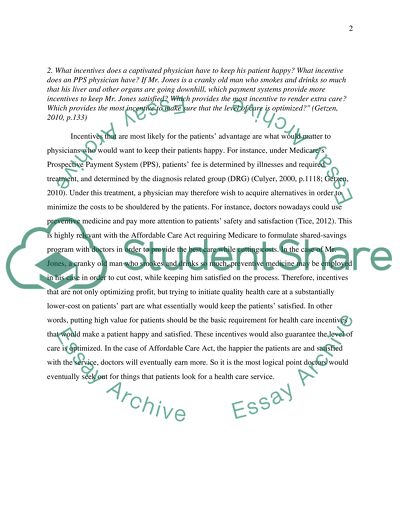 Health Maintenance Organization Functioning