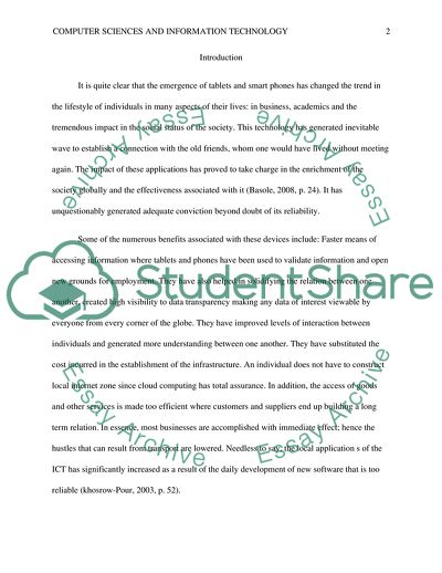 The Impact of Mobile Phones and Tablet in Modern Business