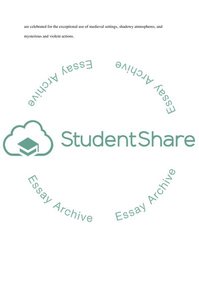 How Does Poe Use Setting as a Gothic Element in The Fall of the House of Usher