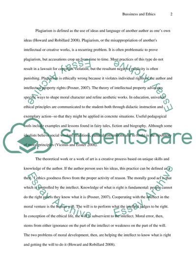 Bussiness and Ethics