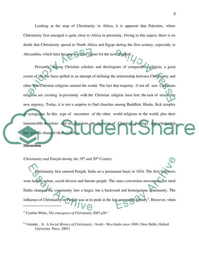 Encounter Between Christianity And Other Religions During The 19th And 20th Century