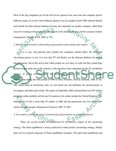 Advertising and Promotions: J Sainsbury PLC