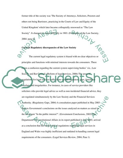 Law Society Lacking Factors