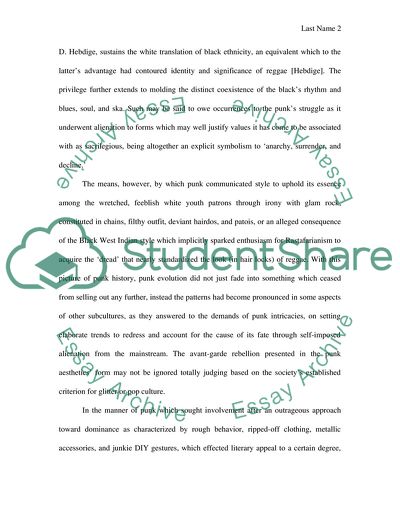 Did Punk Sell Out Commodification of Popular Music