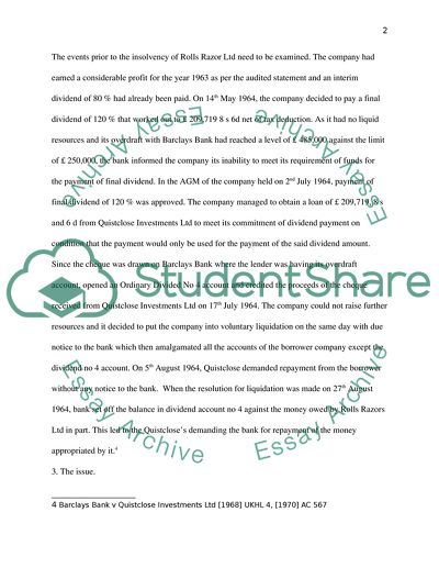 Equity and Trust: Barclays Bank v Quistclose