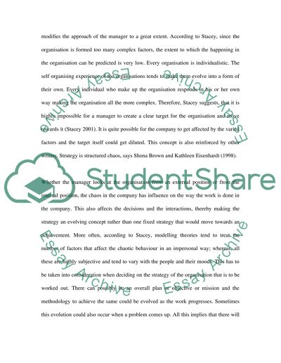 Organizations as Complex Responsive Processes