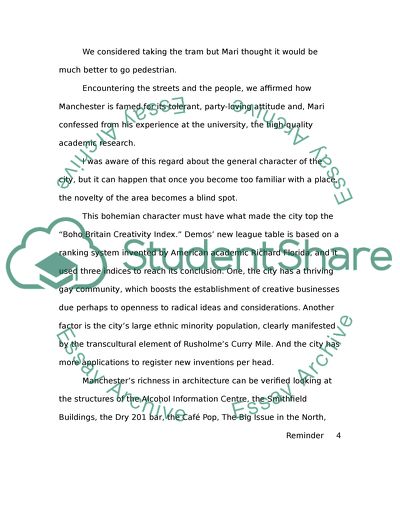 Manchesters Bohemian Reminder