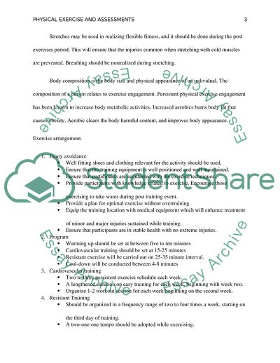 Cardio Vascular Activities