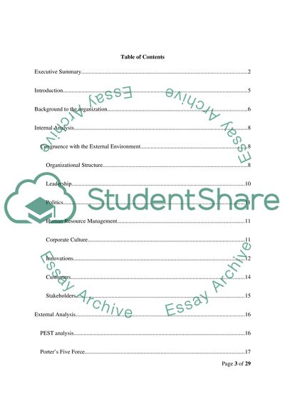 The Internal Environment of E.ON
