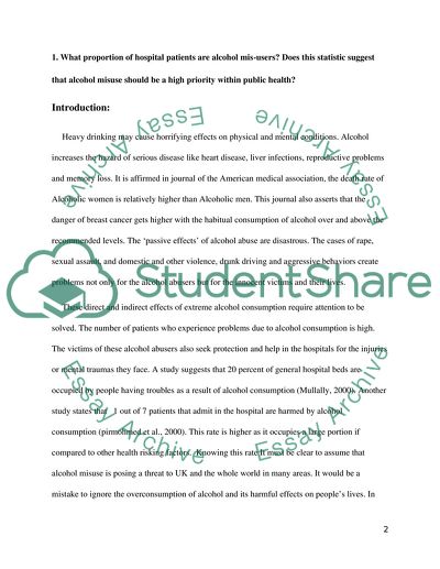 Alcohol Misuse and Its Statistics