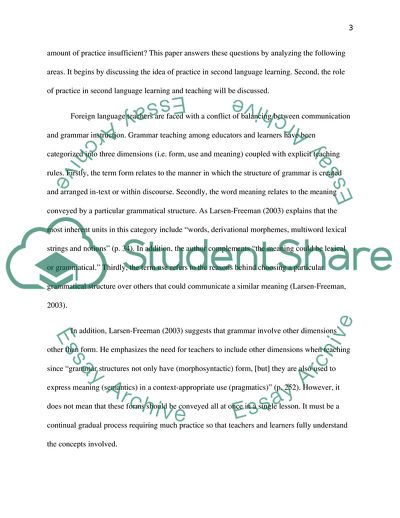 The Idea of Practice and CALL Applications in Second Language Acquisition