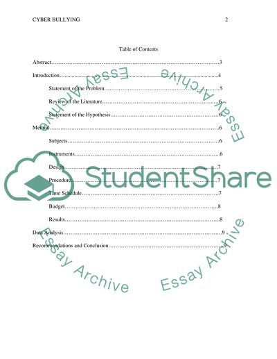 Cyberbullying and Cyber Bullies