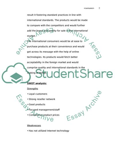 Bumble Products and Services Company E-Commerce Proposal