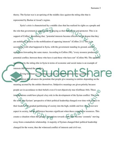 Conflict vs. Symbolic Interactionist Grudge Match