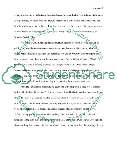 Topics For Argumentative Essays For High School Examine How John Reed Explains The Mexican Revolution What Is A Synthesis Essay also High School And College Essay Examine How John Reed Explains The Mexican Revolution Essay Interview Essay Paper