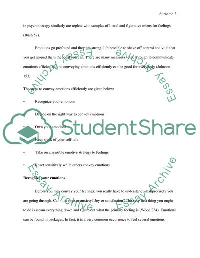Guidelines for Communicating Emotions Effectively