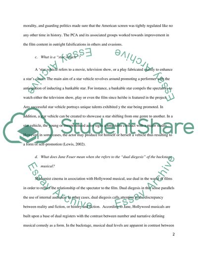 Visual Arts and Film Studies Tests. Changes in exhibition from the early 1900s through the 1940s