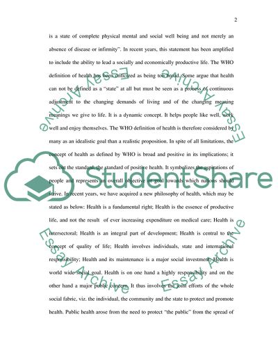 HEALTHCARE PRINCIPLES AND POLICIES