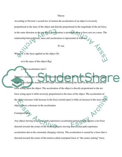 Writing a physics report