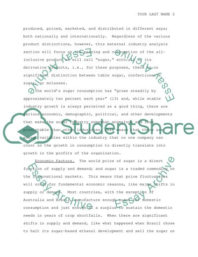 Strategic Case Analysis: ADI Sugar