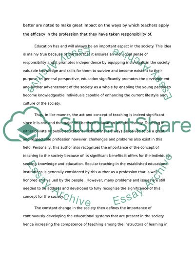 Theory for College and University Teachers