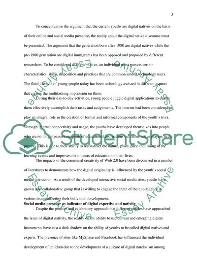 Digital Experts and Digital Natives