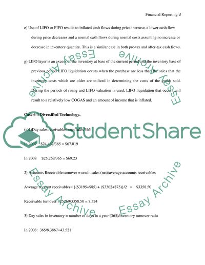 Financial Reporting and Analysis