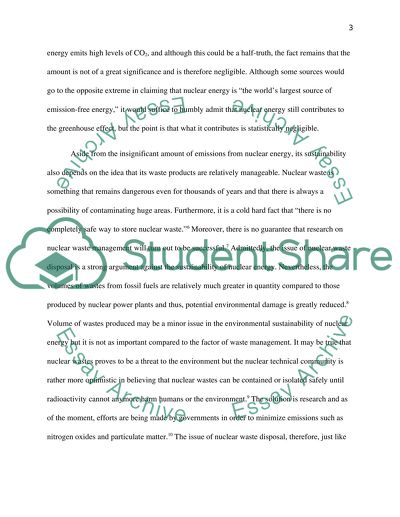 Nuclear Power Must Not be Phased Out