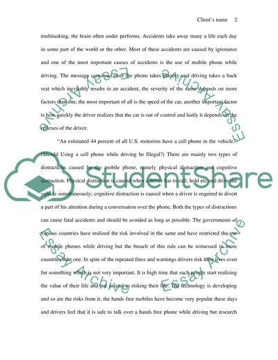 Cell phones are dangerous