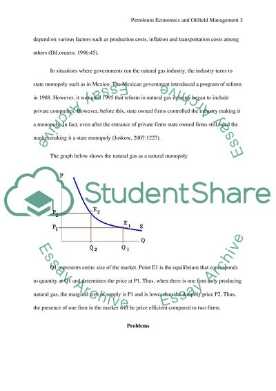 Petroleum Economics and Oil Field Management
