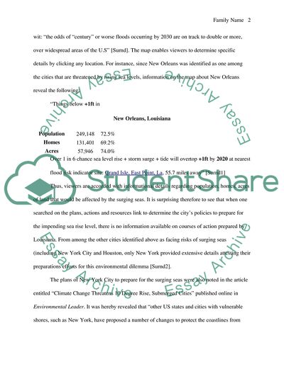 Cities to be Submerged due to Global Warming