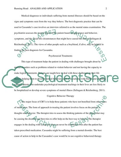 Types of Mental Illness Treatments