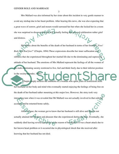 Analysis of Two Works to Explore the Theme of Gender Roles and Marriage