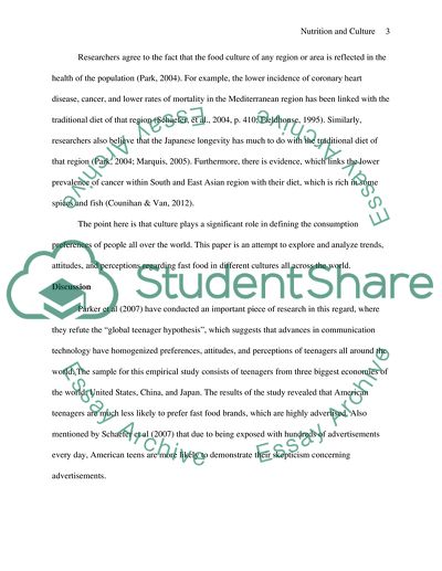 Fast Food Is A Tribute To Fashion at the Expense of Health