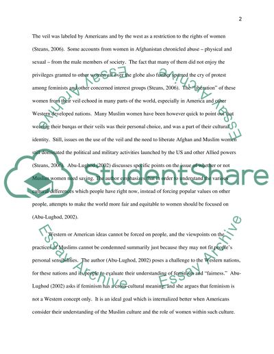 Do Muslim Women Really Need Saving