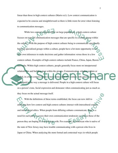 Cultural and Intercultural Communication Practices