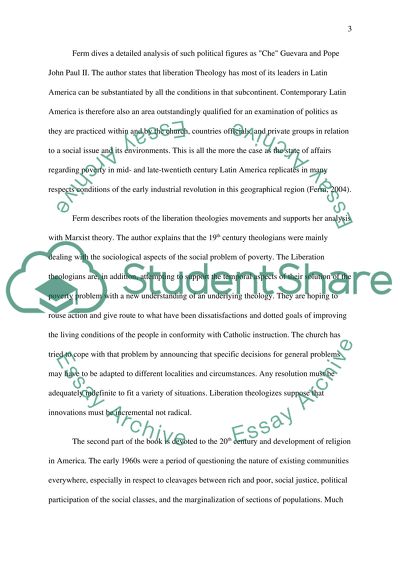 Third World Liberation Theologies