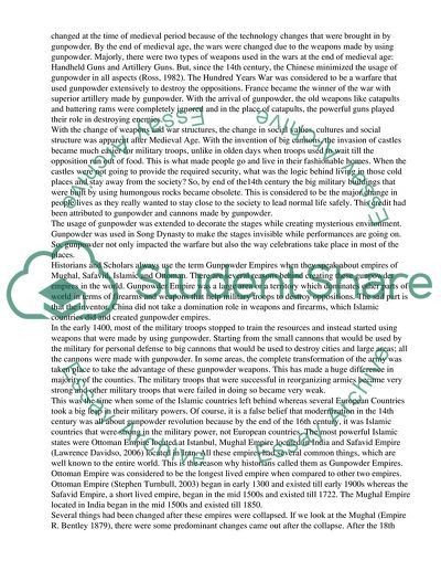 The First Invention in Chemical Explosives