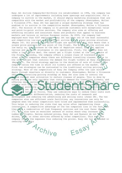 Easy Jet Airline Company