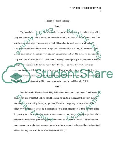 People of Jewish Heritage