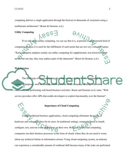 research papers on cloud computing pdf