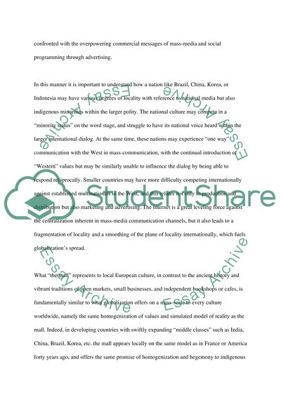 The Relationship between the Local and the Global