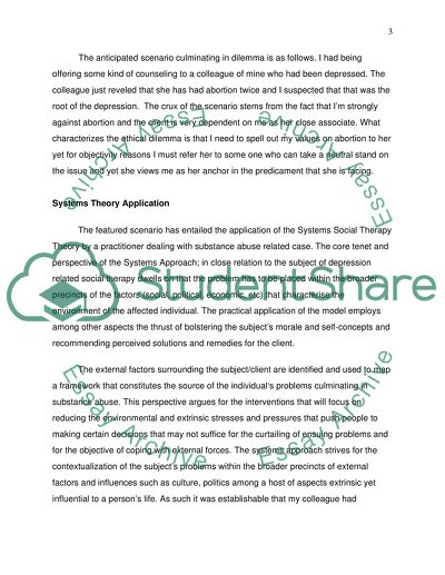 Case Study Ethical Practice Paper