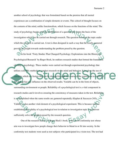 Alternative Psychology, American Psychological Association