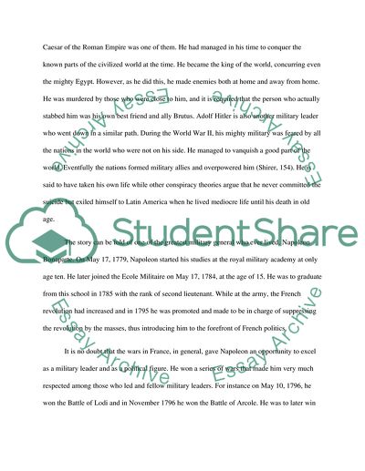 Napoleons Rise and Fall